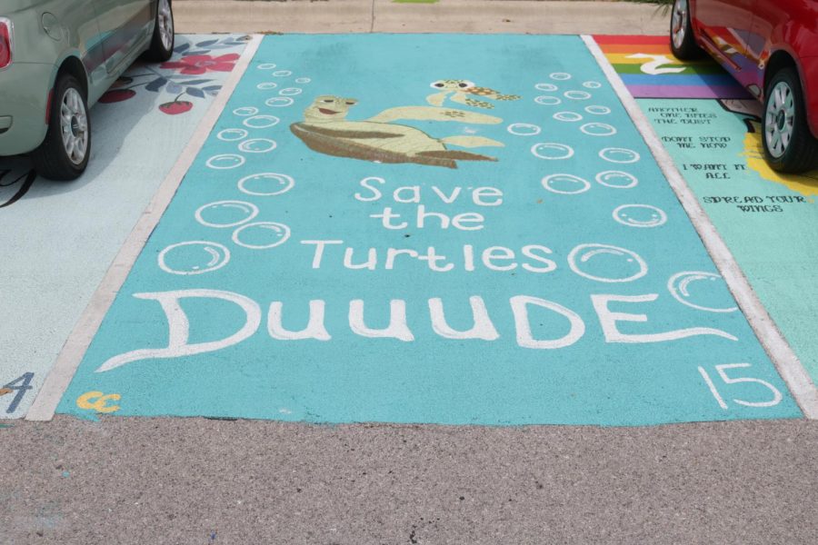 Caroline Cantrells Save the Sea Turtles themed spot. 